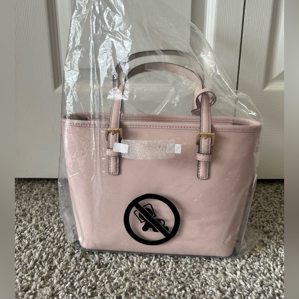 Michael Kors Leather Pink Women's Handbag